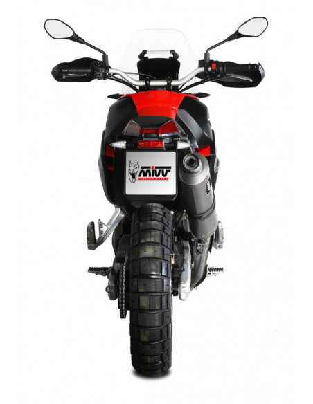 Silencieux MIVV Dakar Slip-On acier inoxydable - Aprilia Tuareg 660