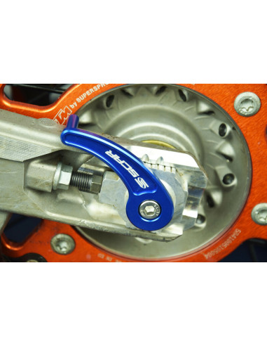 Tire-axe arrière SCAR bleu