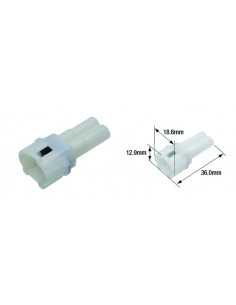 Connectique électrique femelle étanche TOURMAX type 090 (FRS)