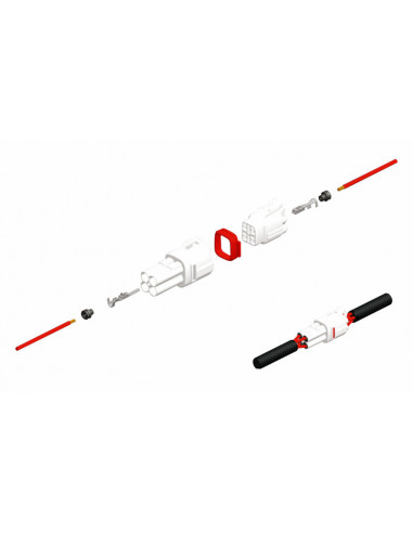 Cosse femelle série 090 SMTO BIHR Ø0,85mm²/1,25mm² - 50pcs