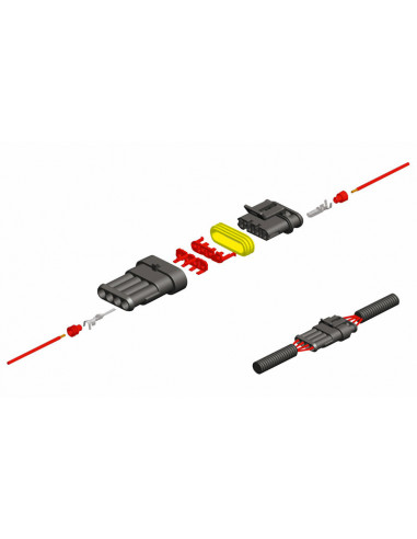 Cosse mâle générique BIHR Ø0,85mm²/1,25mm²