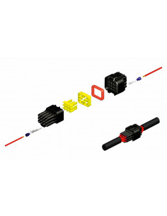 Cosse femelle série 090 FRKW BIHR Ø0,5mm²/0,85mm² 2