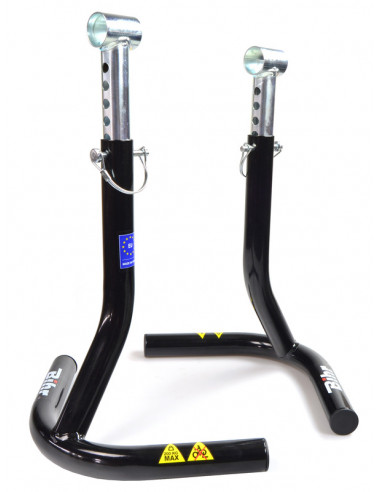 Béquille centrale BIHR pour repose-pieds racing