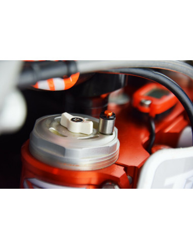 Purgeur de fourche SCAR orange M4x0,7mm fourches WP/Marzocchi/Öhlins