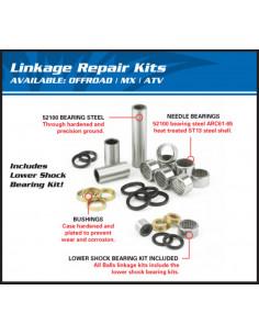 Kit réparation de biellettes ALL BALLS Suzuki RM125/250