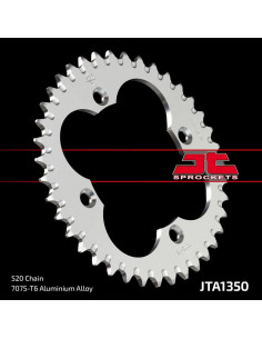 Couronne JT SPROCKETS aluminium ultra-light 1350 - 520