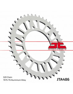 Couronne JT SPROCKETS aluminium ultra-light 486 - 520