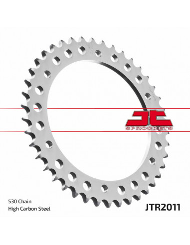 Couronne JT SPROCKETS acier standard 2011 - 530