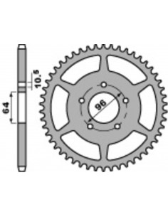 Couronne PBR acier standard 254 - 520