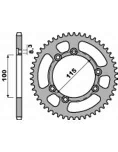 Couronne PBR acier standard 4370 - 428