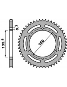 Couronne PBR acier standard 3552 - 520