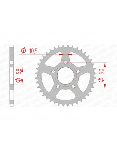 Couronne AFAM acier standard 10215 - 520