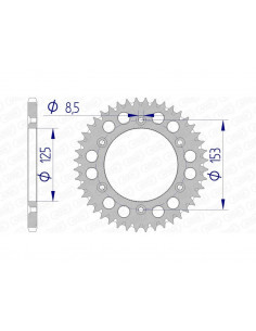 Couronne AFAM aluminium Ultra-Light 11212 - 520