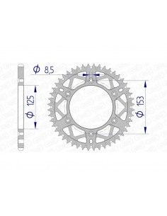 Couronne AFAM aluminium Ultra-Light 11212 - 520