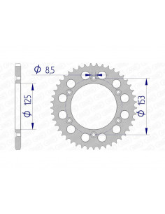 Couronne AFAM aluminium Ultra-Light 11212 - 520