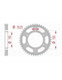 Couronne AFAM acier standard 12813 - 530