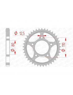 Couronne AFAM acier standard 10605 - 530