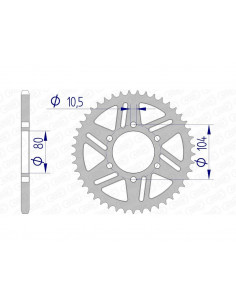 Couronne AFAM aluminium 17606520