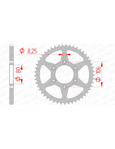 Couronne AFAM acier standard 35204 - 520