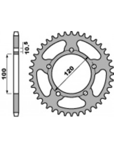 Couronne PBR acier standard 4396 - 520