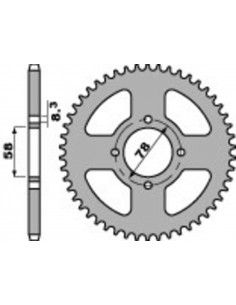 Couronne PBR acier standard 810 - 428