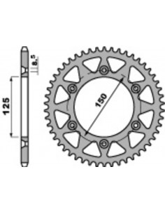 Couronne PBR acier standard 899 - 520