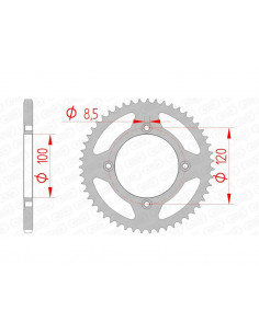 Couronne AFAM acier standard 38101 - 420