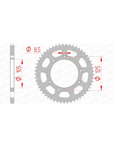 Couronne AFAM acier standard 47103 - 420