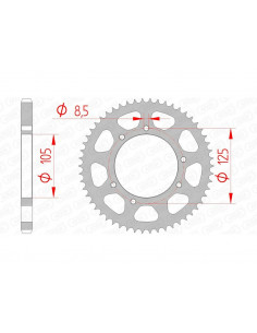 Couronne AFAM acier standard 47200 - 428