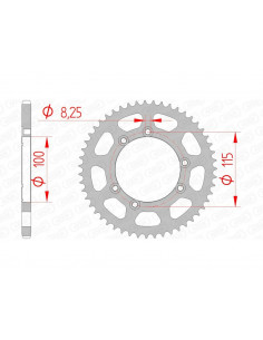 Couronne AFAM acier standard 92115 - 420