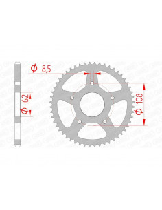 Couronne AFAM acier standard 92122 - 420