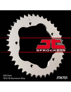 Couronne JT SPROCKETS aluminium 751 - 520 2
