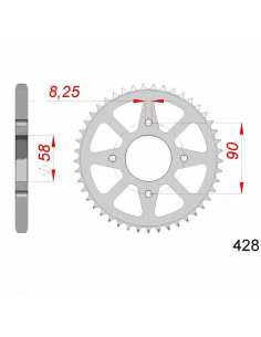 Couronne AFAM acier standard 14212 - 428