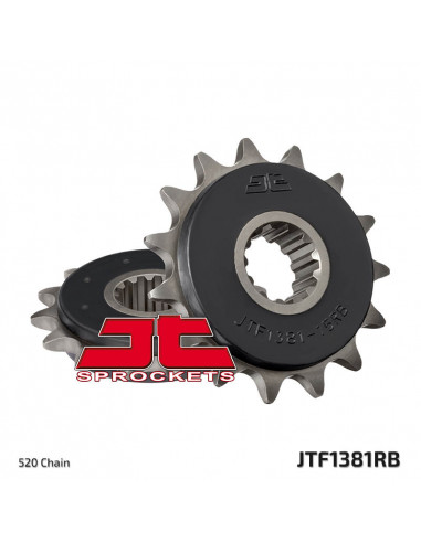 Pignon JT SPROCKETS acier anti-bruit 1381 - 520