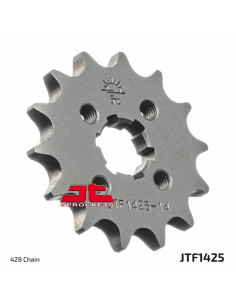 Pignon JT SPROCKETS 13 dents acier standard pas 428 type 1425