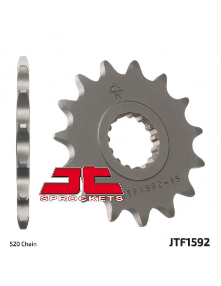Pignon JT SPROCKETS acier standard 1592 - 520