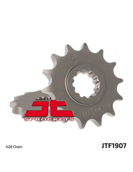 Pignon JT SPROCKETS acier standard 1907 - 428