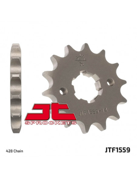 Pignon JT SPROCKETS acier standard 1559 - 428