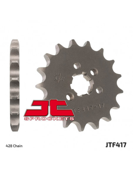 Pignon JT SPROCKETS acier standard 417 - 428