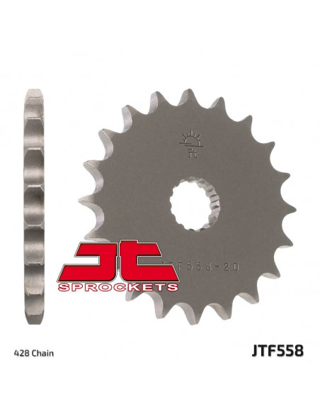 Pignon JT SPROCKETS acier standard 558 - 428