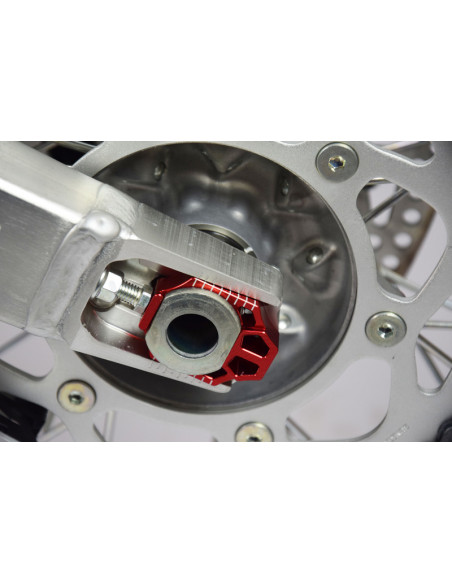 Tendeur de chaîne SCAR rouge Honda