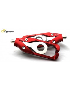 Tendeur de chaine LIGHTECH rouge Honda CBR600RR - TEHO002ROS