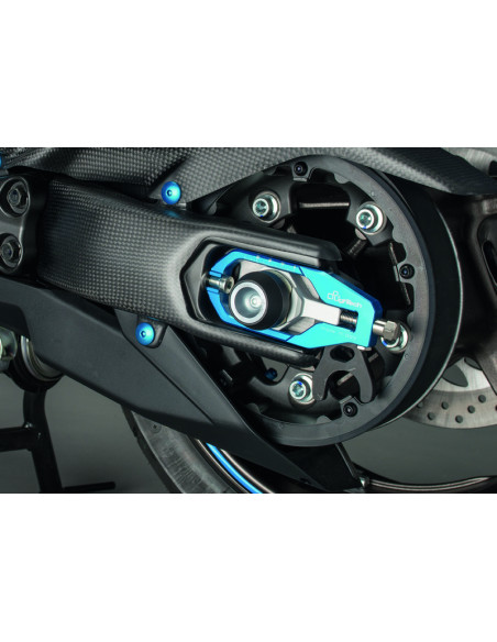 Tendeurs de courroie LIGHTECH rouge (la paire)