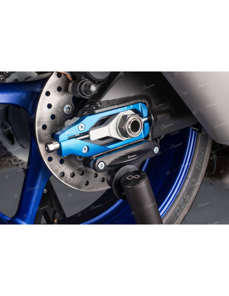 Tendeur de chaine LIGHTECH Cobalt Yamaha MT-10 - TEYA003COB