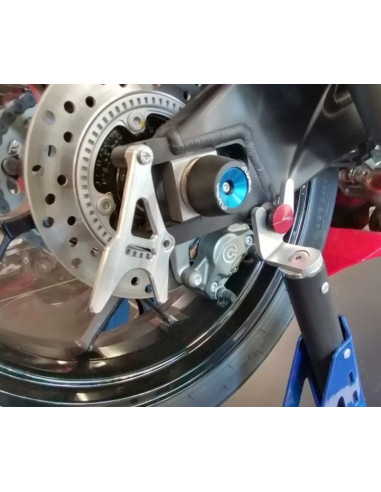 Fourchettes LIGHTECH pour tendeur de chaîne argent - Honda CBR100RR-R SP