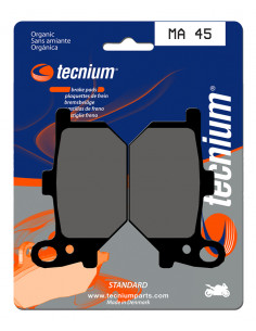 Plaquettes de frein TECNIUM route organique - MA45