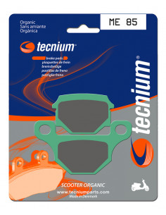 Plaquettes de frein TECNIUM Scooter organique - ME85