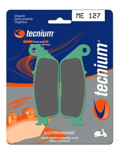 Plaquettes de frein TECNIUM Scooter organique - ME127