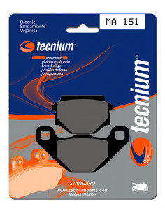 Plaquettes de frein TECNIUM route organique - MA151