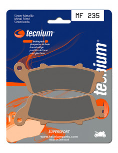 Plaquettes de frein TECNIUM Performance métal fritté - MF235